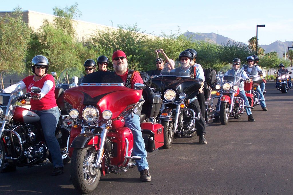 Riders staging for our inaugural FOTK event in 2008